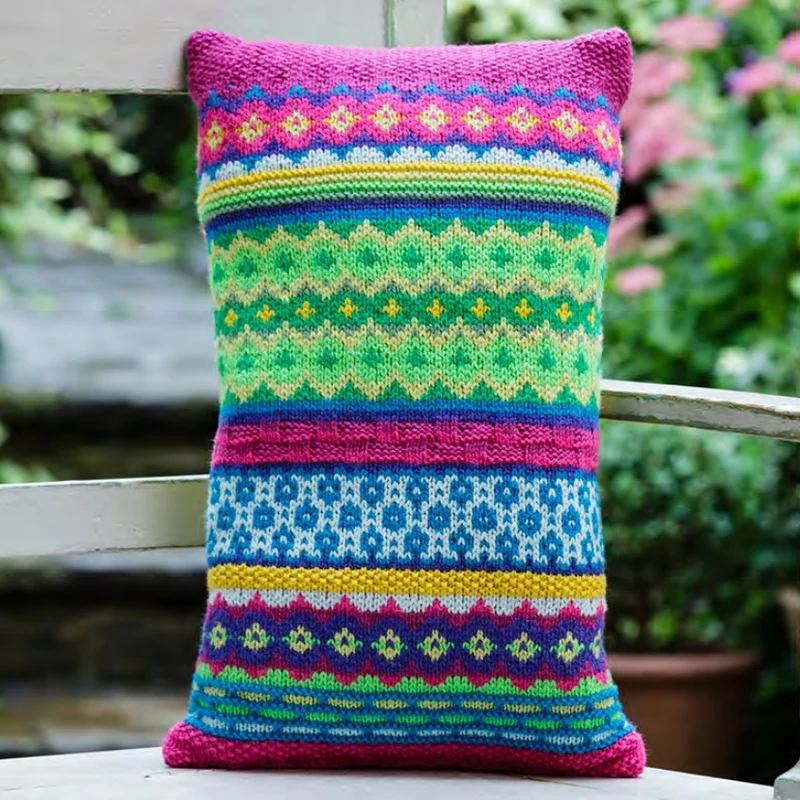 Breipatroon Stylecraft Special DK No. F005 Fair Isle kussen (Digital)