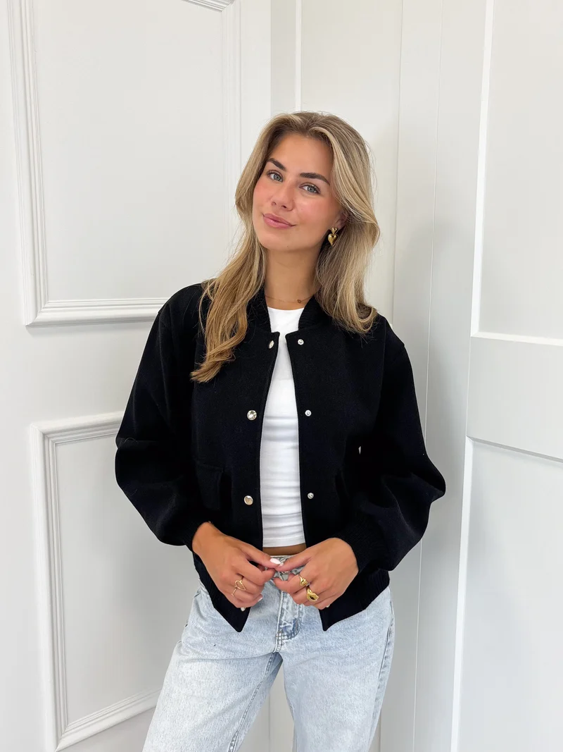 Bomberjack Brooklyn zwart