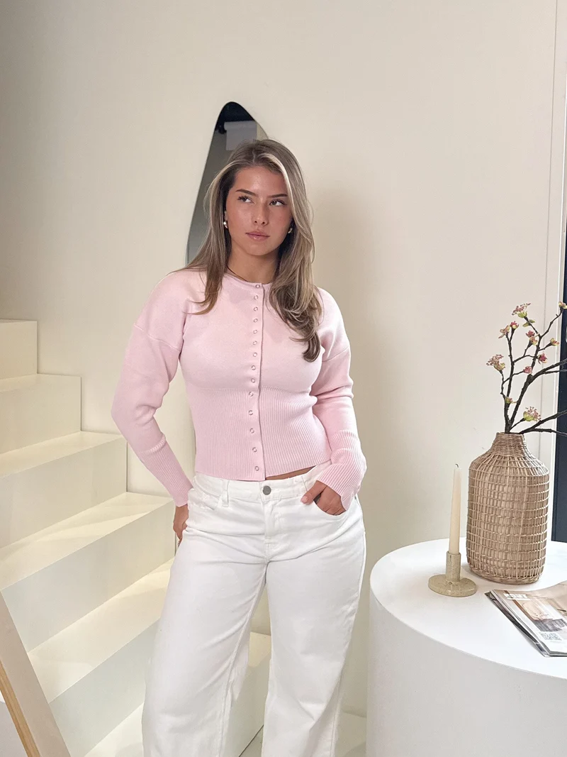 Vest Lauren roze