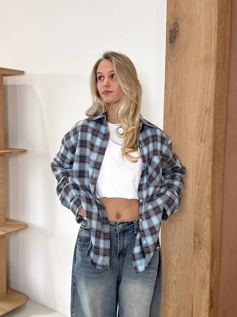 Blouse Audrey blauw