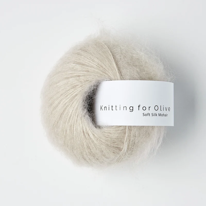 Knitting for Olive Soft Silk Mohair - Marzipan
