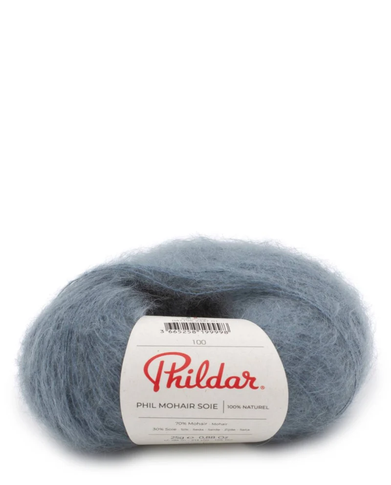 Phil Mohair Soie 2447 Leisteen