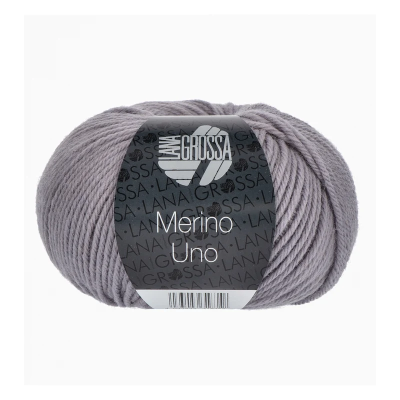 Lana Grossa Merino Uno 066 Muisgrijs