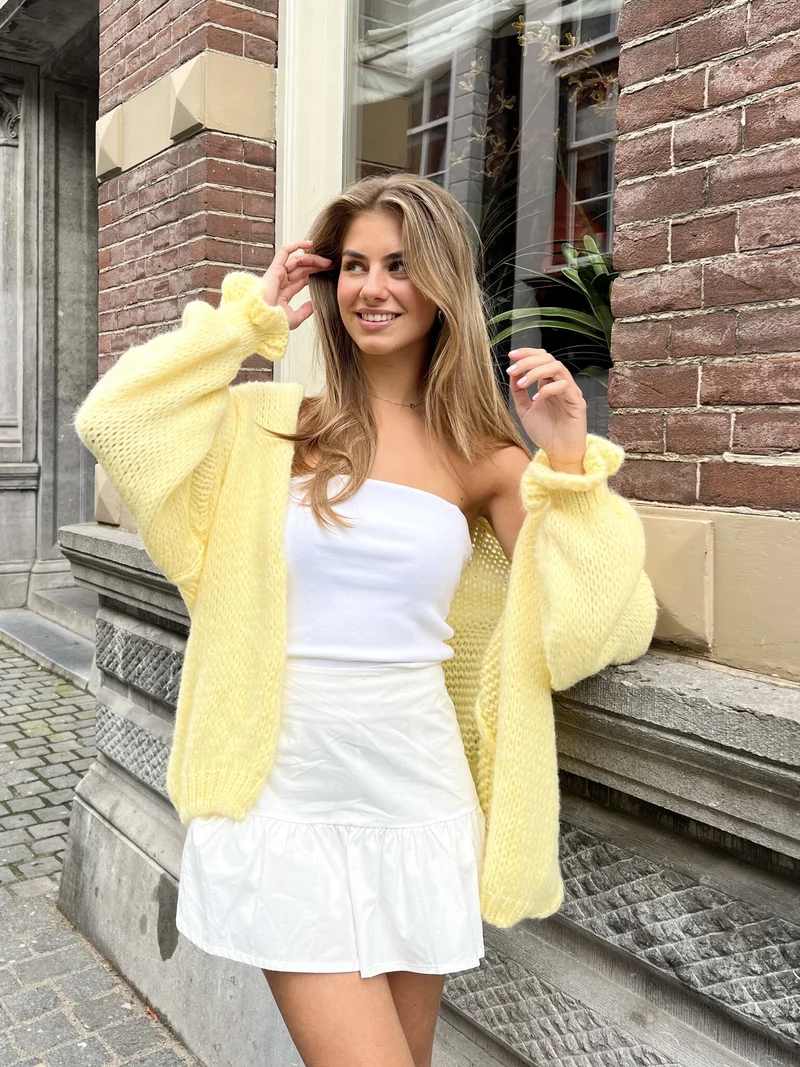 Vest Alix geel