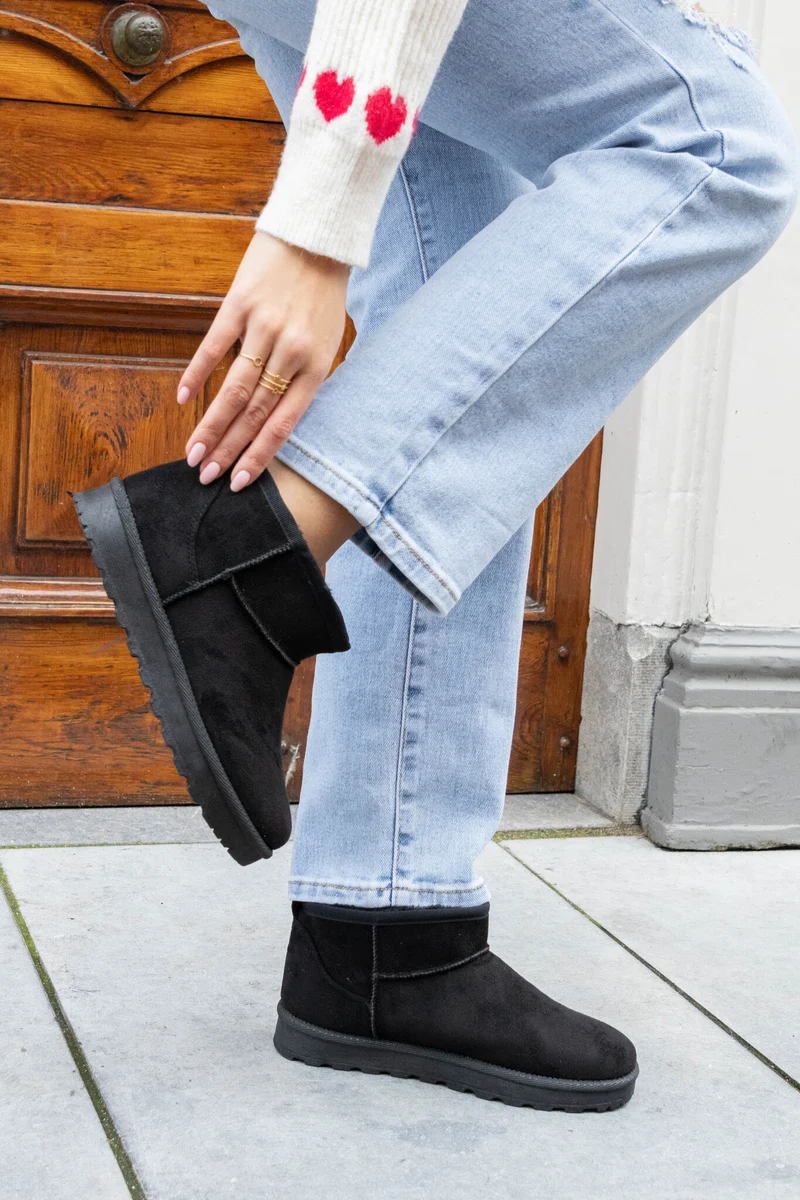 Comfy uggies zwart