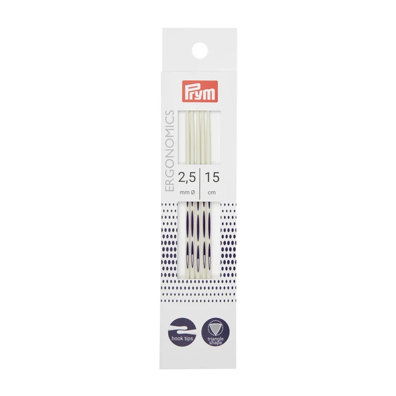 Prym Kousenbreinaalden Ergonomisch 15 cm 2,50 mm