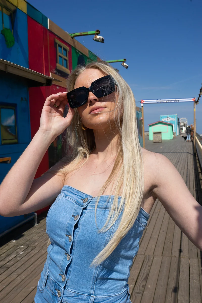 Zonnebril Juna zwart