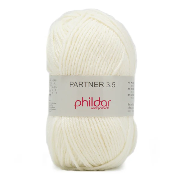 Phildar Partner 3.5 1431 Ecru
