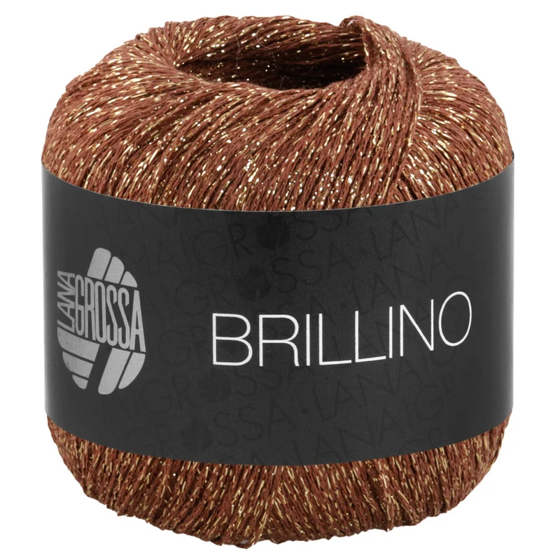 Lana Grossa Brillino 038 Nougat/Goud