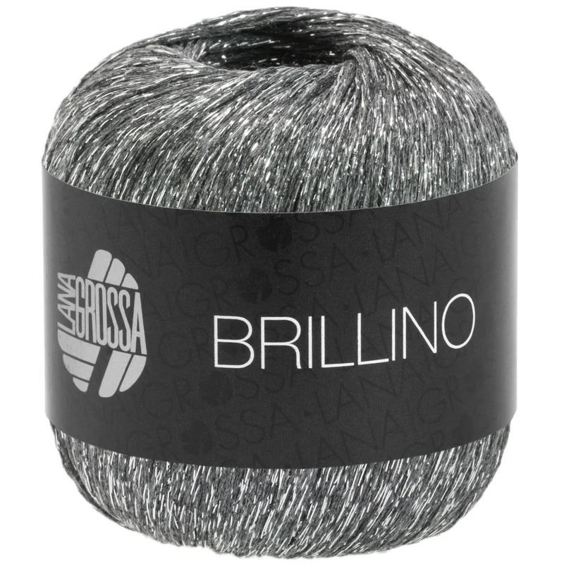 Lana Grossa Brillino 006 Grijs/Zilver