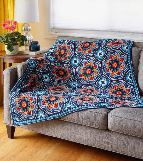 Persian Tiles Original Colorway Deken Haakpakket