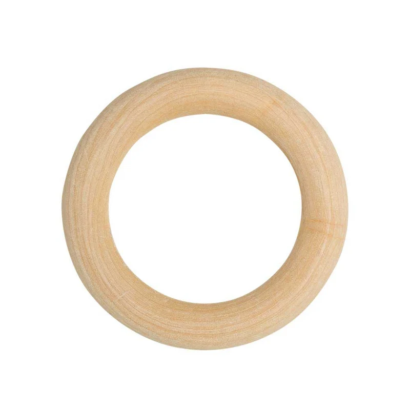 Go Handmade Houten Ringen Ø 75 mm (1 stuk)
