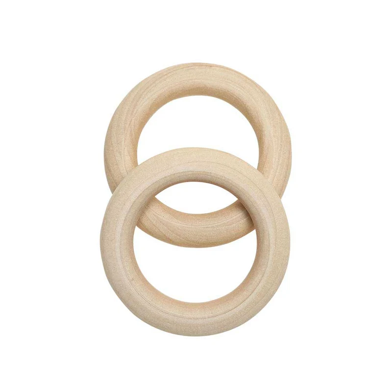 Go Handmade Houten Ringen Ø 55 mm (2 stuks)