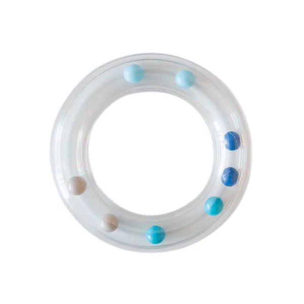 Go Handmade Rammelring Blauw 80mm