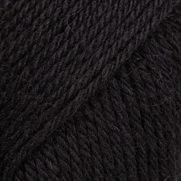 Drops Saga Uni Colour 02 Zwart