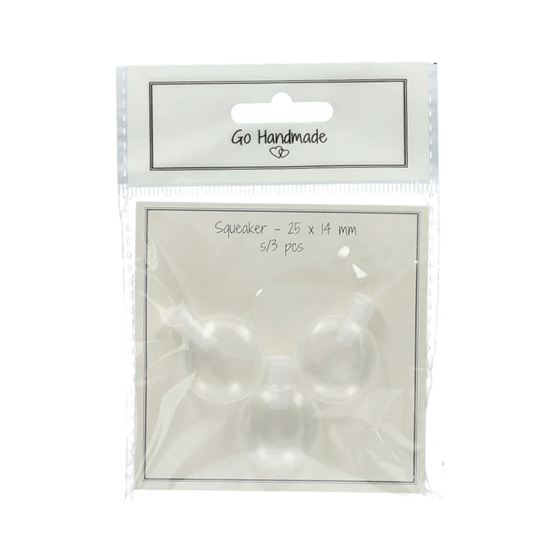 Go Handmade Speelgoed Pieper 35 x 25 mm (3 stuks)