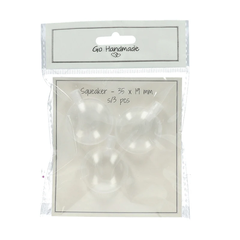 Go Handmade Speelgoed Pieper 25 x 14 mm (3 stuks)