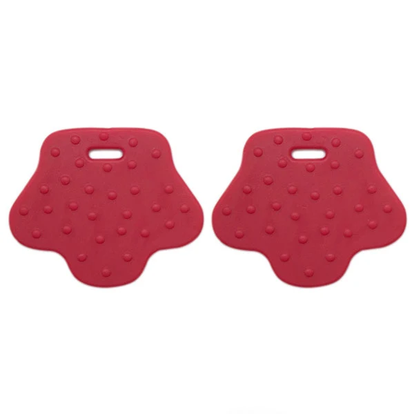 Go Handmade Dierenpootje Bijtringen 10 Rood