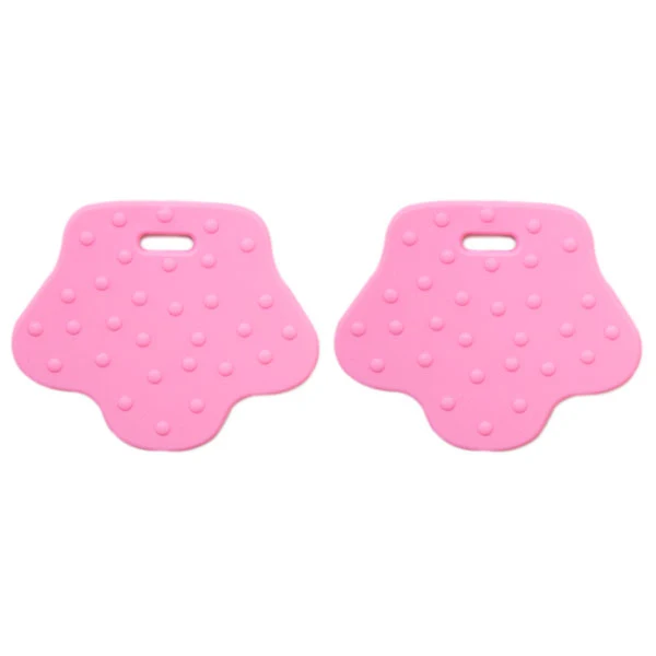 Go Handmade Dierenpootje Bijtringen 3 Babyroze