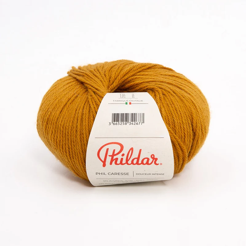 Phildar Phil Caresse 2461 Grey Honey