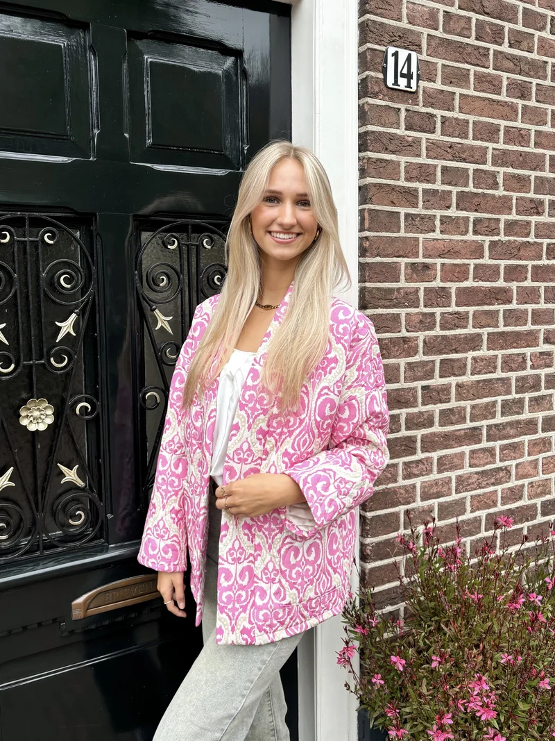 Jas Doortje roze