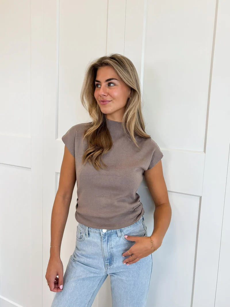 Top Sylvie taupe
