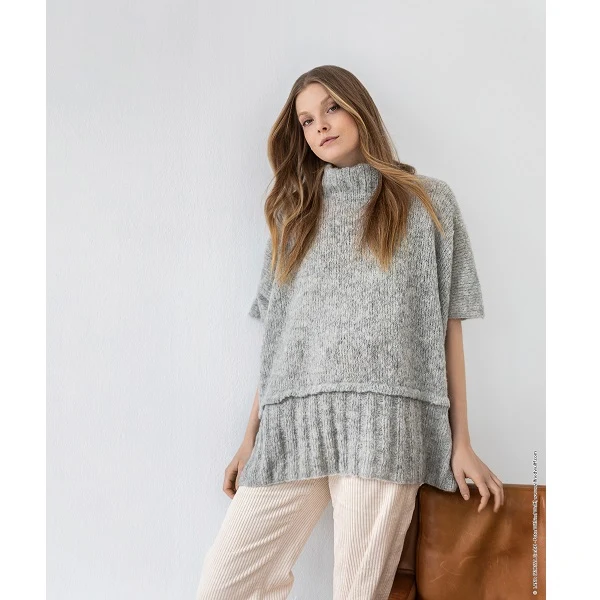 Breipatroon Nuvoletta Poncho