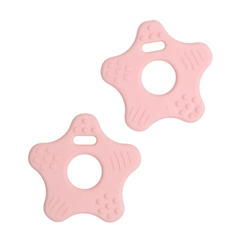 Go Handmade Sterren Bijtringen 90 Licht Roze