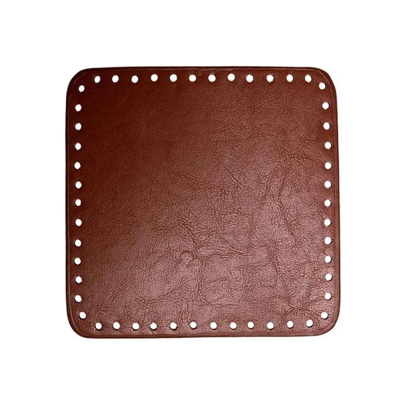 Go Handmade PU Leren Bodem 18x18cm Bruin