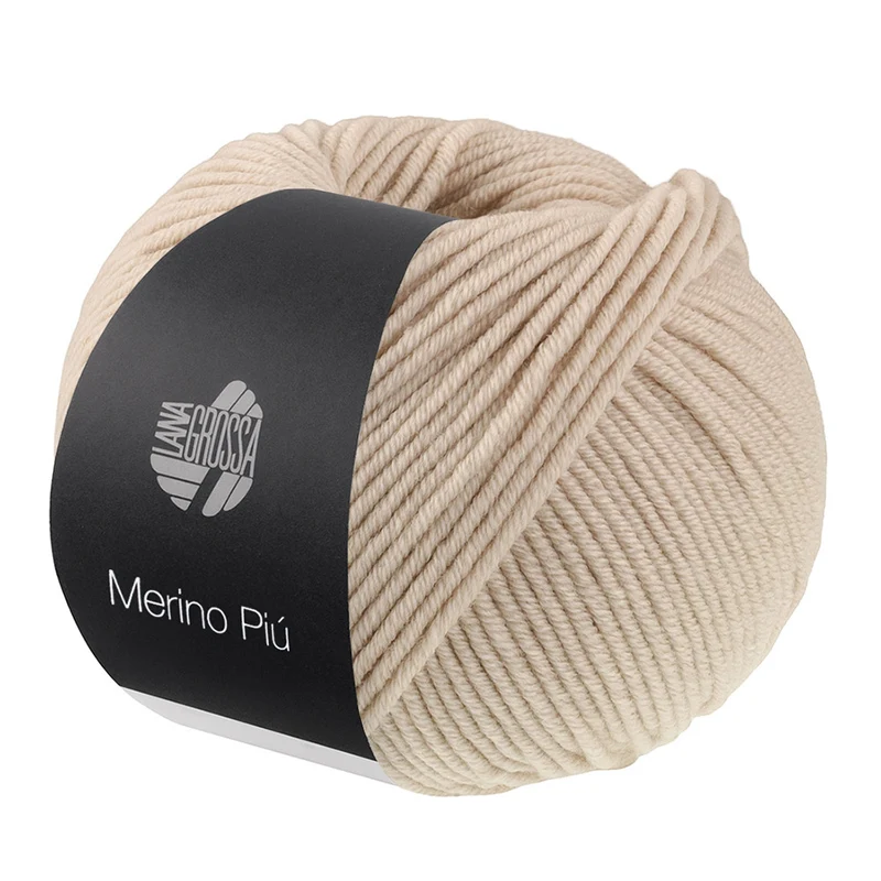 Lana Grossa Merino Piú 002 Beige