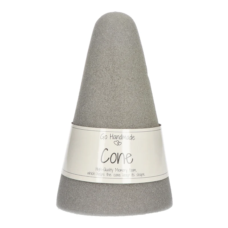 Go Handmade Memory Foam kegel 11 x 19 cm