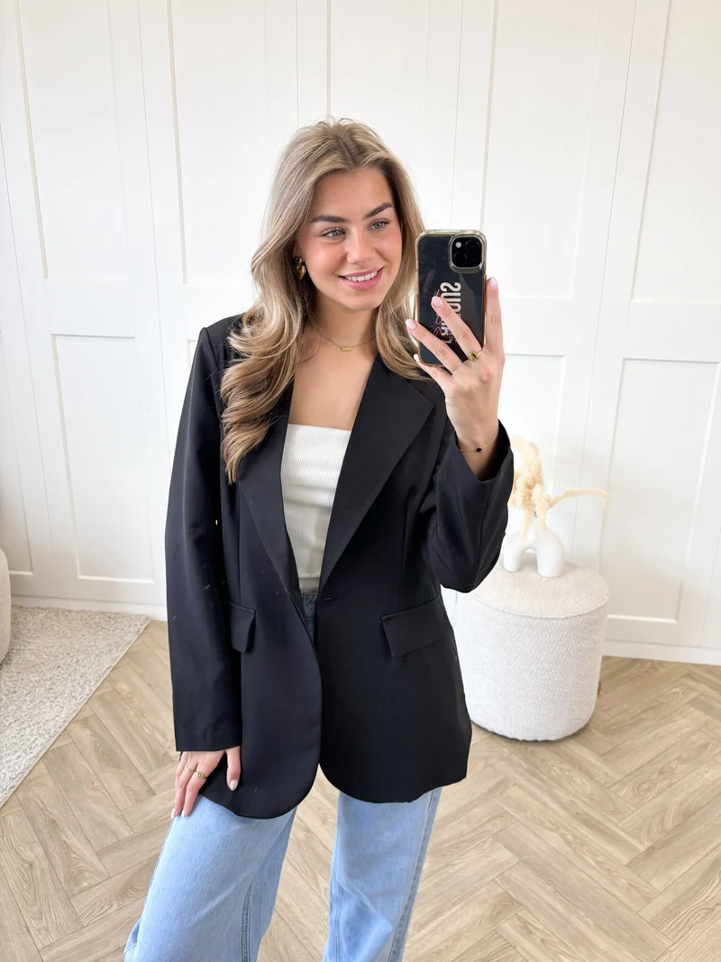 Blazer Beau zwart