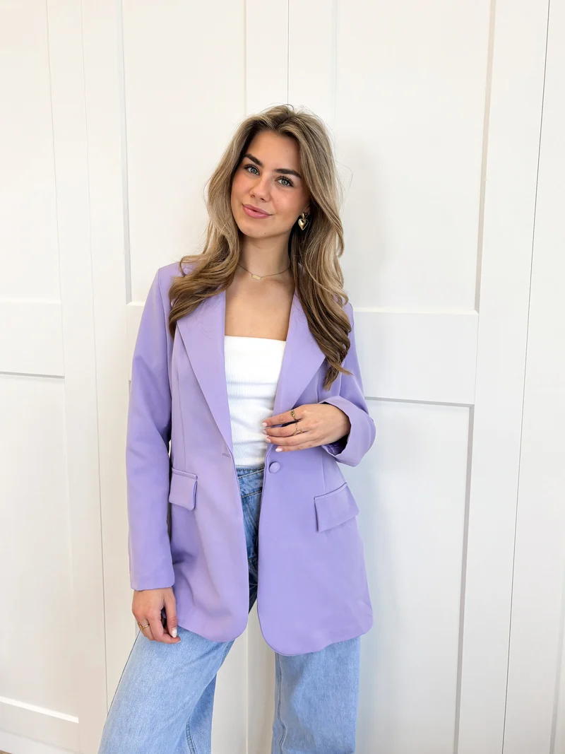 Blazer Beau lila