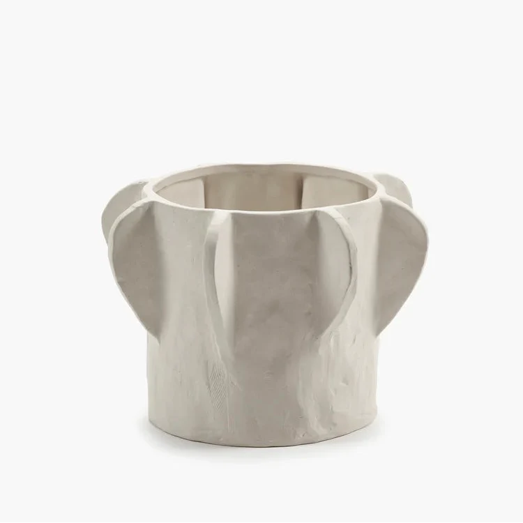 FLOWER POT 02 S MOLLY | BEIGE