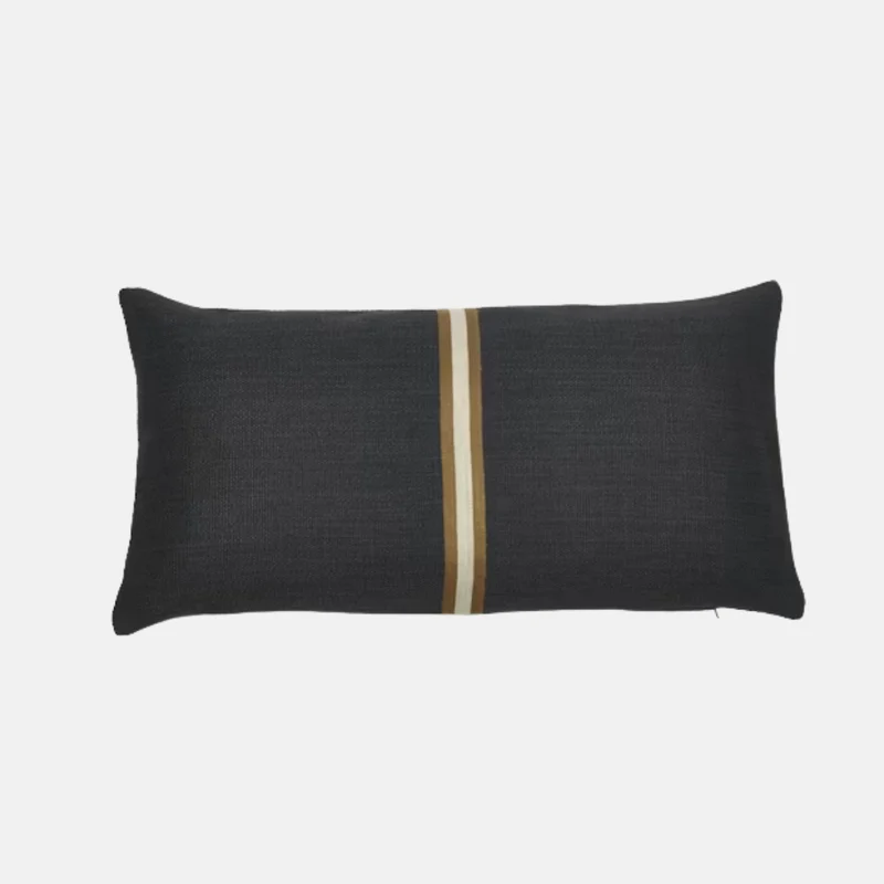 Kussenhoes Jasper faded Black