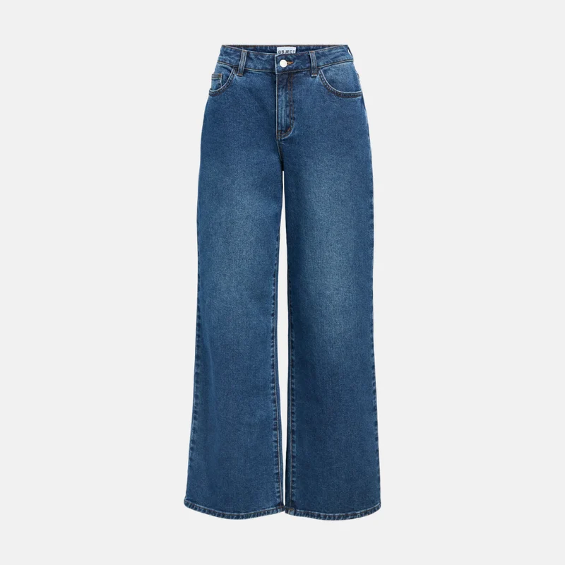 OBJRIO MAE MW WIDE JEANS NOOS