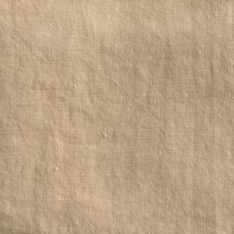 Remy Dekbedovertrek Linnen & Percal BEIGE NATURAL