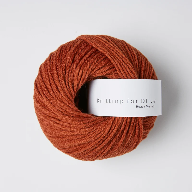 Knitting for Olive HEAVY Merino - Rust
