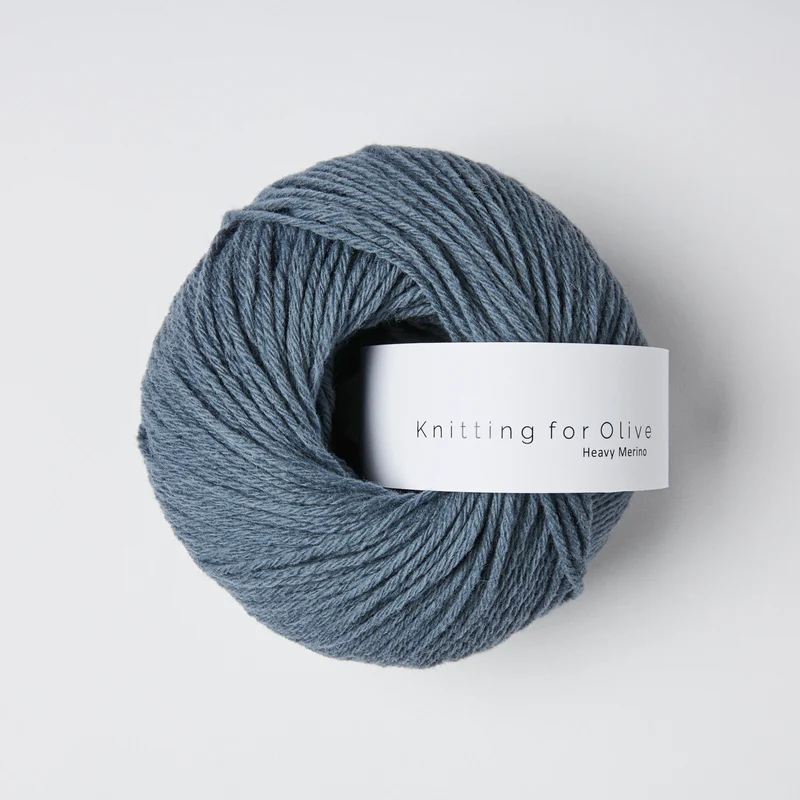 Knitting for Olive HEAVY Merino - Dusty Petroleum Blue
