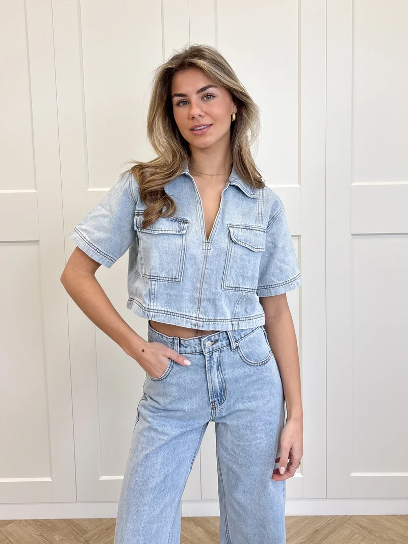 Denim top Lina