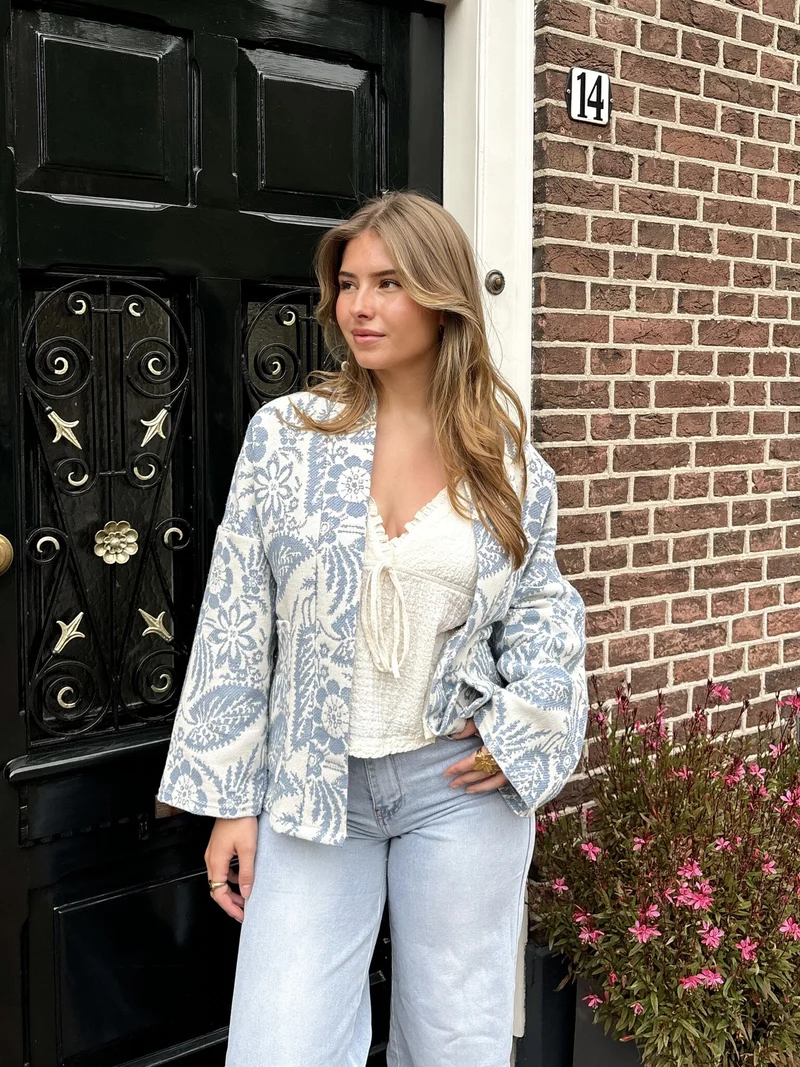 Jas Bella blauw