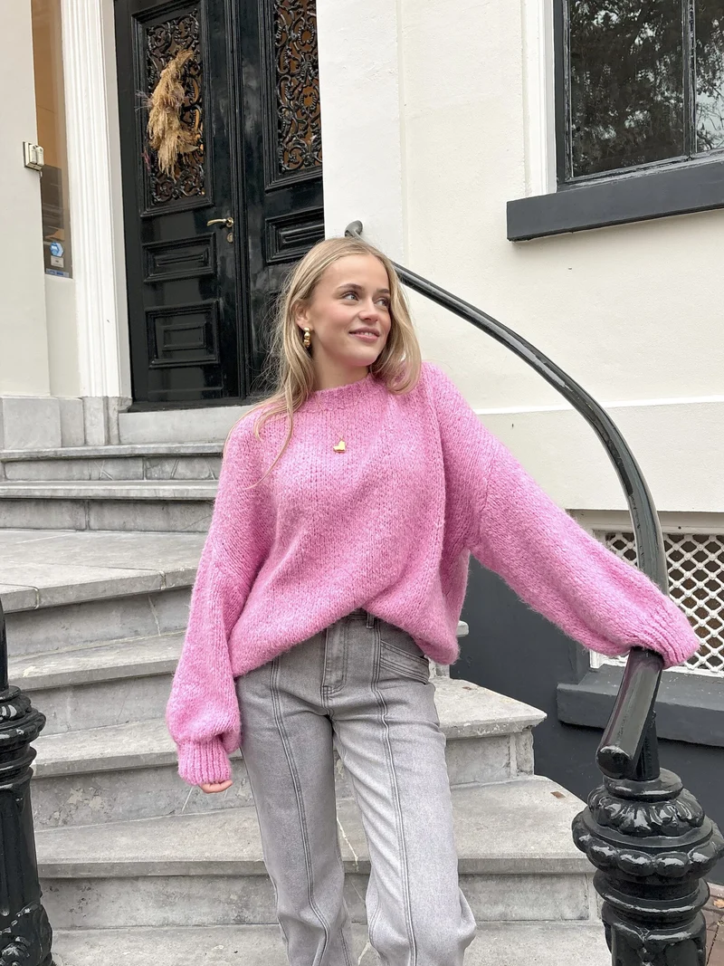 Trui ella roze