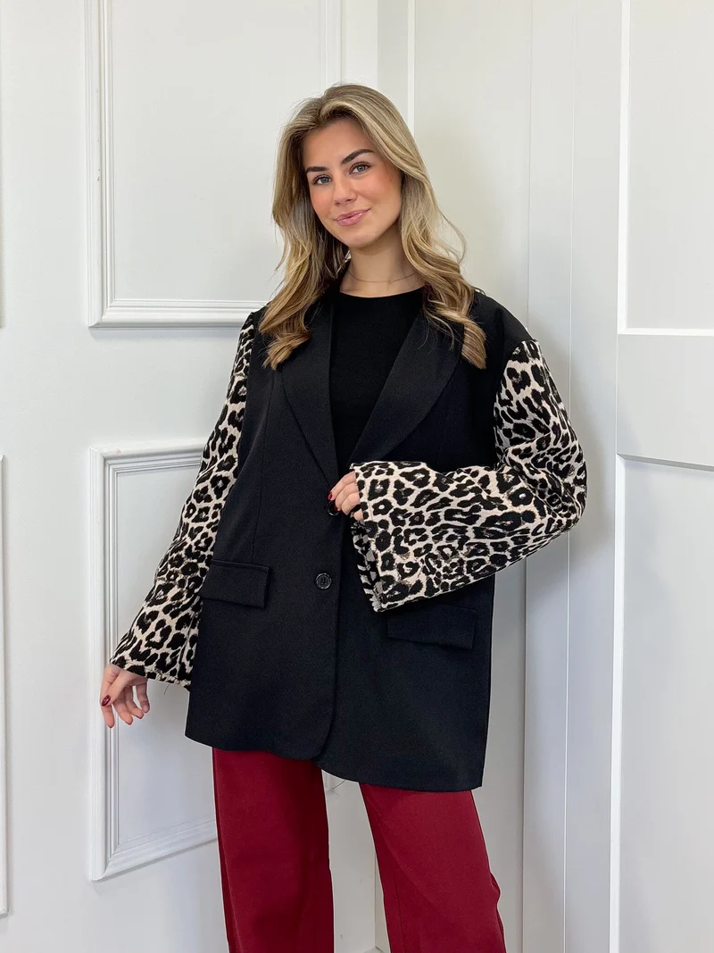 Blazer Lara leopard