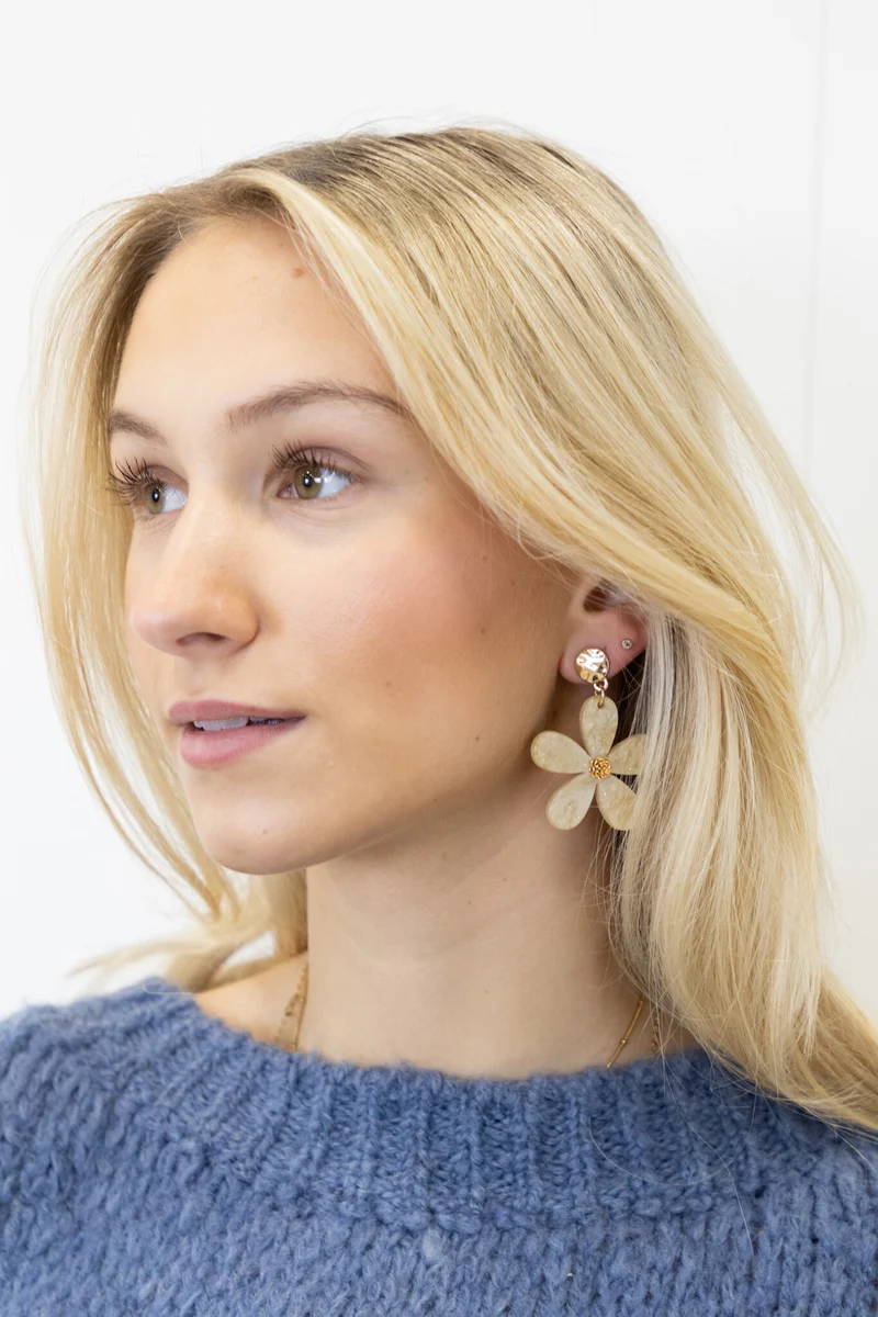 Oorbel Bloom goud