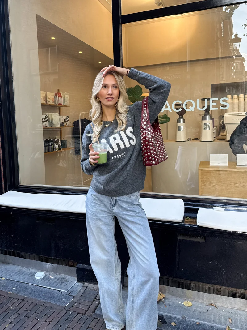 Meet me in Paris grijs