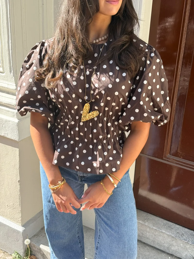 Top polkadots bruin
