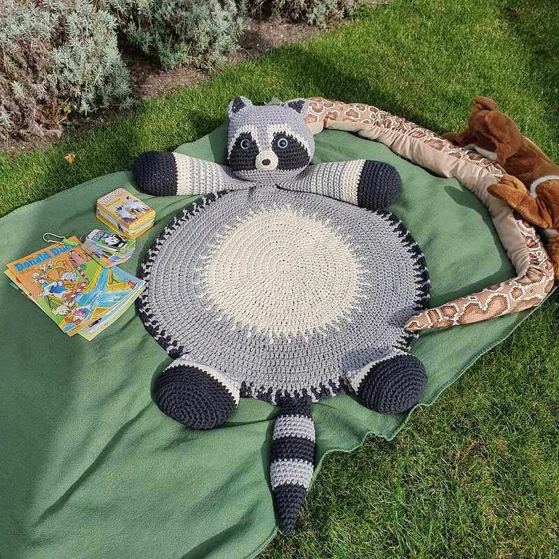 Haakpatroon Knuffelkleed Little Racoon