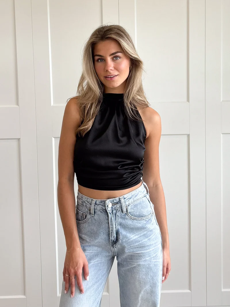 Top Scarlet zwart
