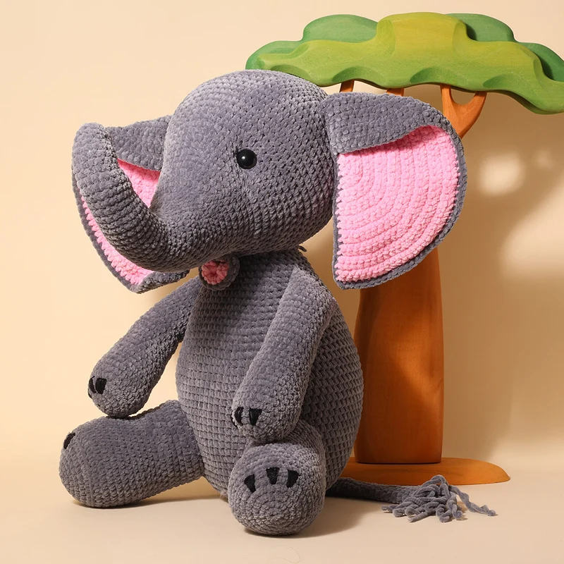 Olifant Fred Haakpakket - YarnZoo