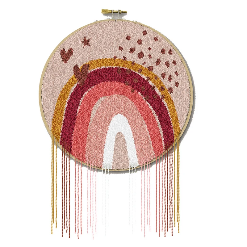 ReStyle Punchpakket Regenboog 17,8 cm rond - Kleur 750 Roze
